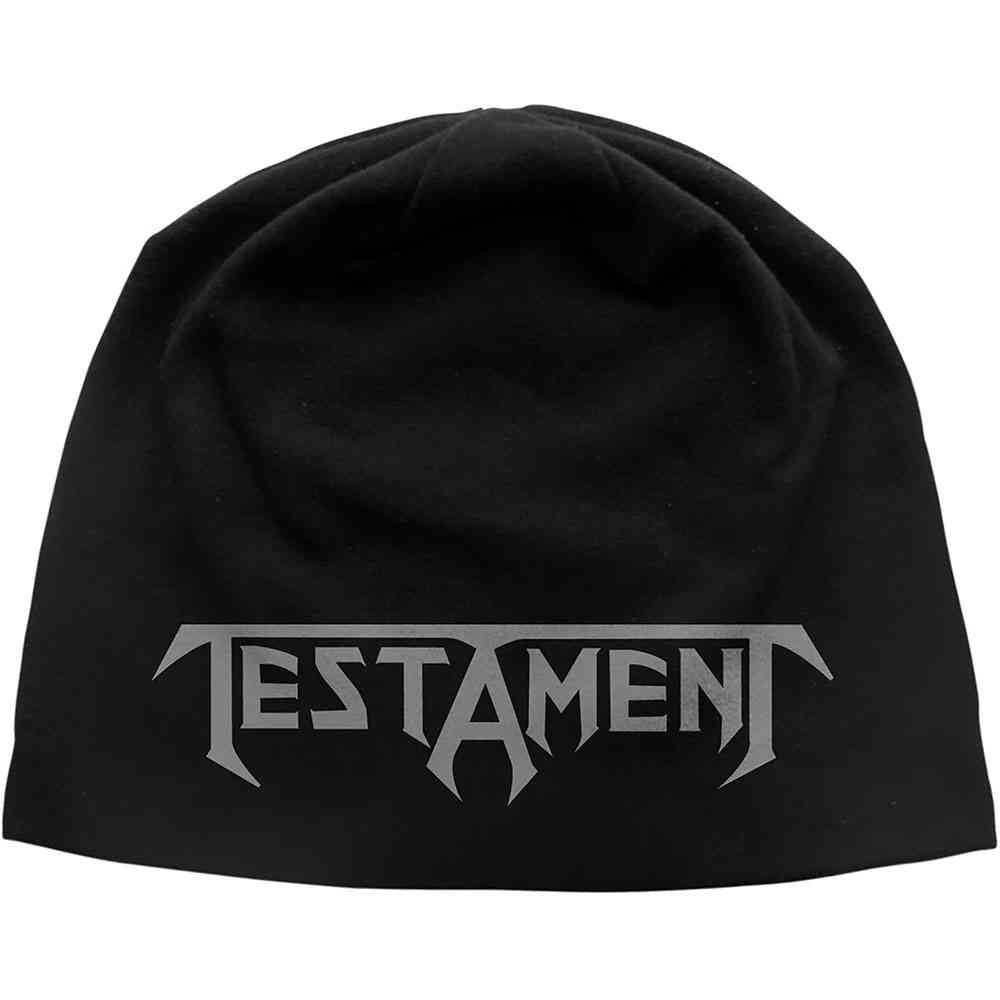 Testament - Logo Bonnet - Noir